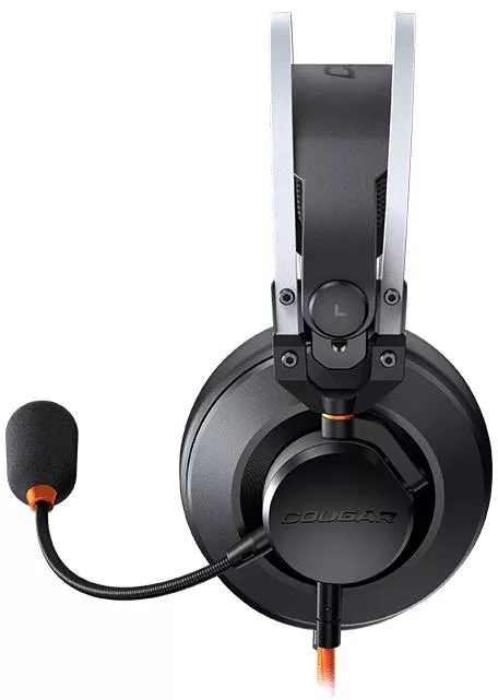 Căști Gaming Cougar VM410 Tournament Stereo Jack 3.5mm Microfon (Negru) — imaginea 4