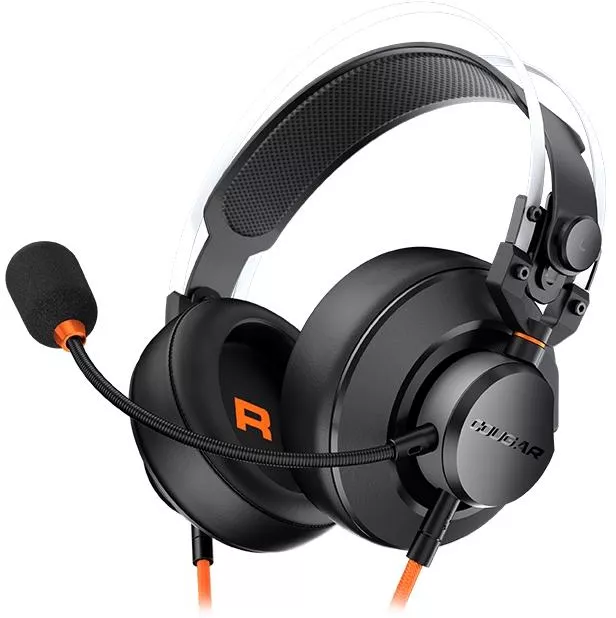 Căști Gaming Cougar VM410 Tournament Stereo Jack 3.5mm Microfon (Negru) — imaginea 3