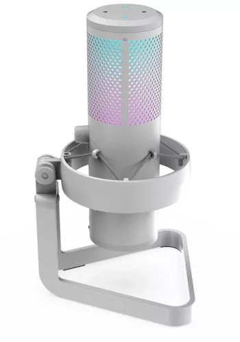 Microfon streaming Endorfy AXIS Streaming Onyx cu iluminare suport metalic (Alb) — imaginea 5