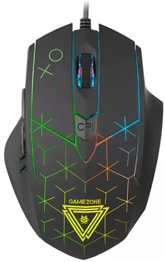 Mouse Gaming Tracer GameZone XO USB RGB Optic (Negru) — imaginea 3