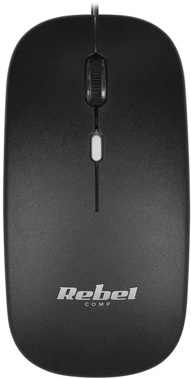 Mouse Rebel KOM1023-B 1200 DPI (Negru) — imaginea 5