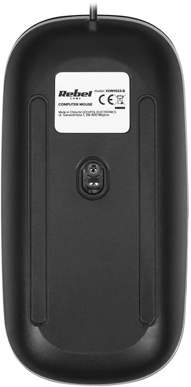 Mouse Rebel KOM1023-B 1200 DPI (Negru) — imaginea 6