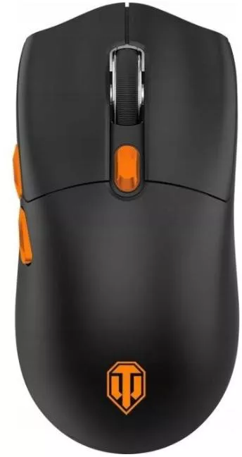 Mouse Yenkee Insurgent WT300 WORLD OF TANKS Wireless Edition (Portocaliu/Negru) — imaginea 3