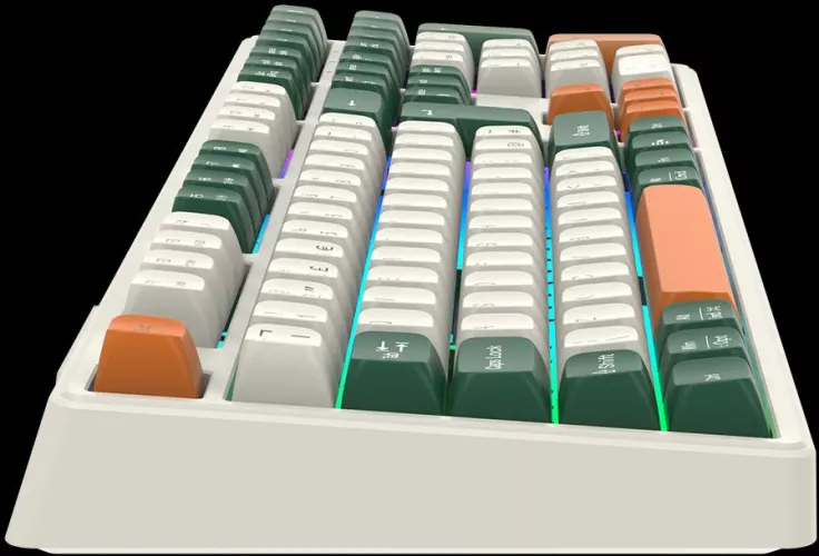 Tastatura gaming mecanica wireless CANYON Shadder GKW-11 108 taste ...