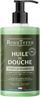 Ulei de dus cu extract de bambus Beauterra Huile de Douche 750 ml