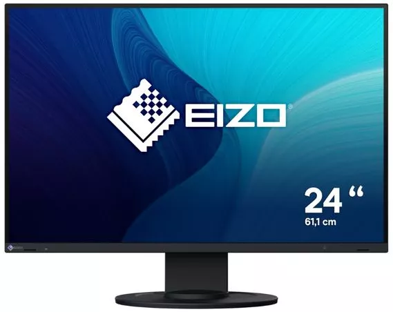Eizo 24.1" IPS WUXGA (1920x1200) VGA DVI HDMI DisplayPort Boxe Pivot negru