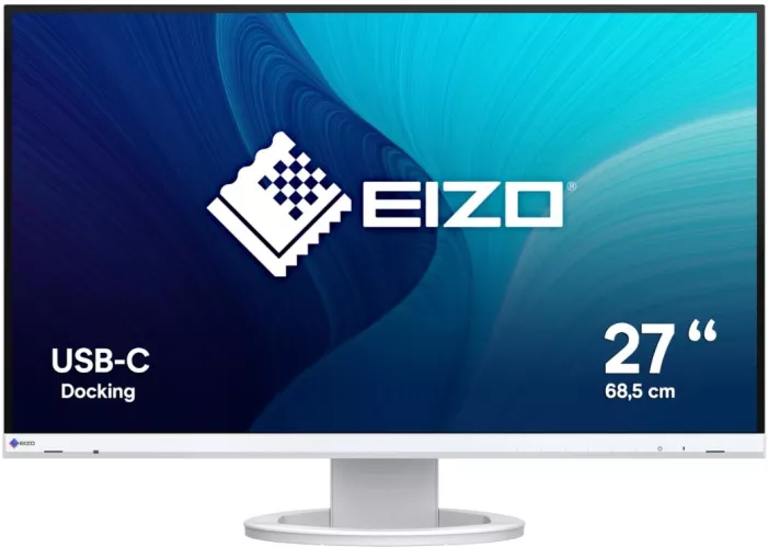 Eizo 27" IPS WQHD (2560x1440) HDMI DisplayPort Boxe Pivot alb - imagine 1