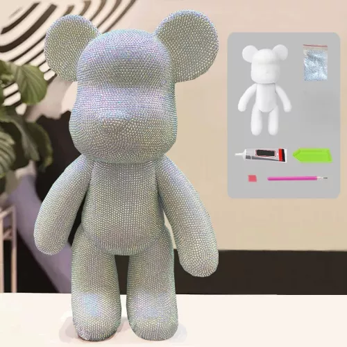 Coffre à jouets en bois blanc et rose | Coffres | Pier Import