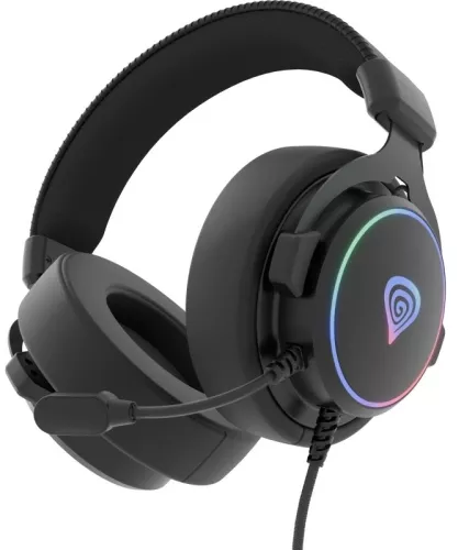 Casti cu microfon Genesis Neon 764 USB Black