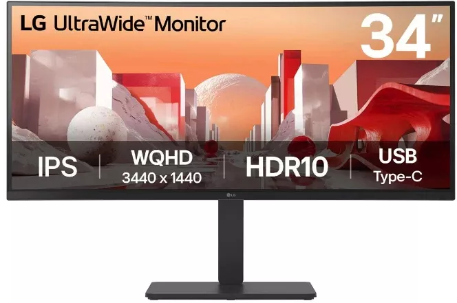 curbat LG 34" IPS 34BA75QE-B, UWQHD 3440x1440, HDMI, DisplayPort, negru