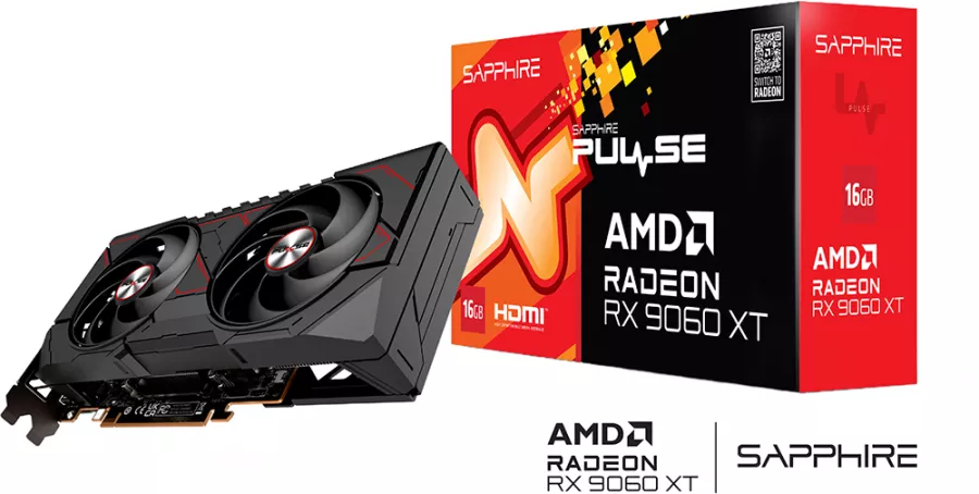 Sapphire RX 9060 XT 16GB GDDR6 128 bit Pulse OC