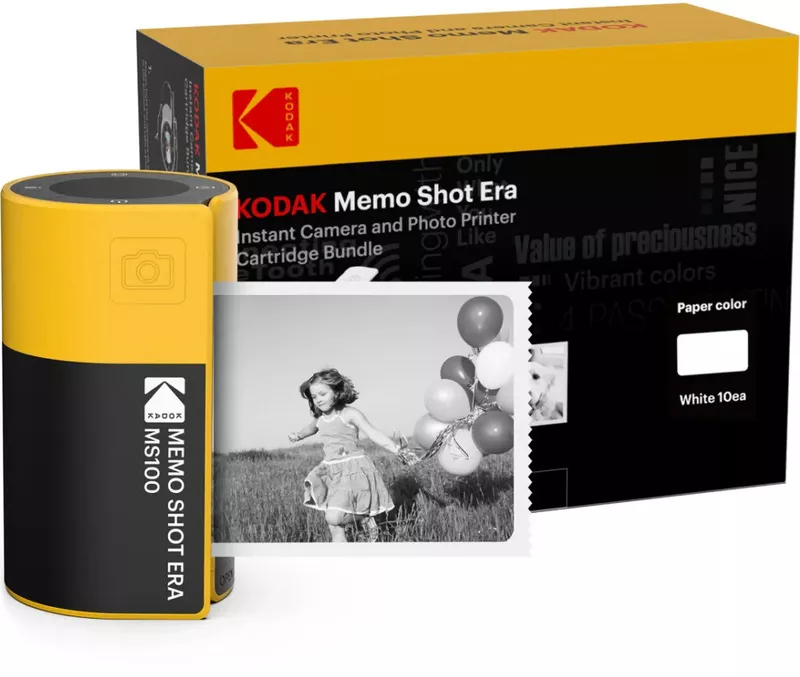 Camera foto instant Kodak Memo Shot ERA 2in1 300 ppi Monocrom