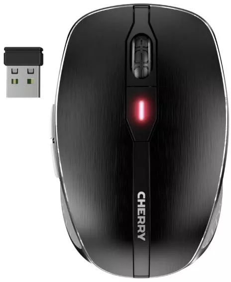 Mouse Cherry MW 8C Advanced Wireless 2.4 GHz Bluetooth USB (Negru) — imaginea 2