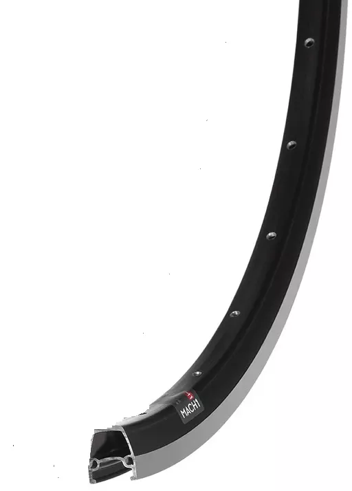 Jante Mach1 430 700c 32h Alliage Œillets Avec/MSW Noir 622-13 MMR16