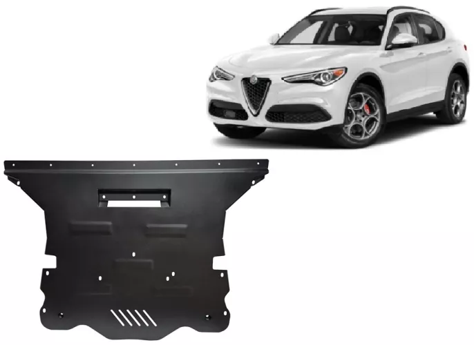 VHEUHZ ACC sensor Dekking Radar Onderste Voorbumper Auto Compatibel Met Alfa Romeo Stelvio 2016-2024 156126159 156114929
