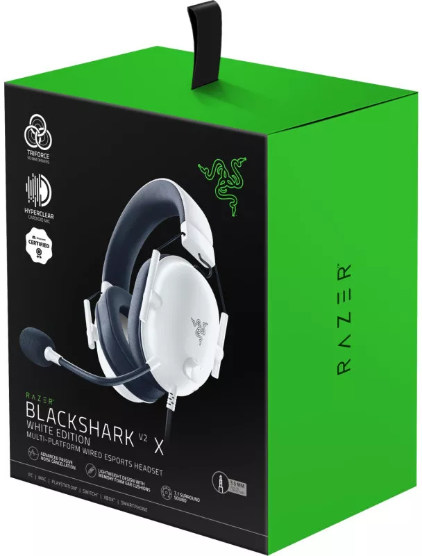 Casti Gaming Razer BlackShark V2 X White rz04-03240700-r3m1