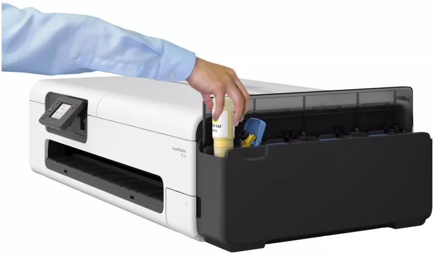 Plotter Canon ImagePROGRAF TC-21 format A1-A2 4 culori 24 inch 1GB 2400 ...
