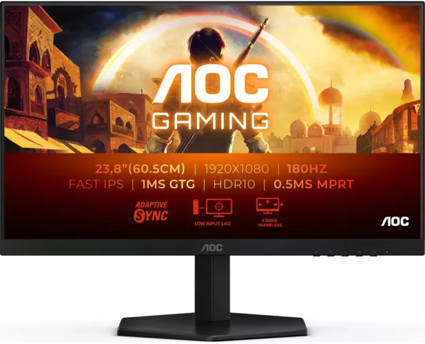 AOC 24G42E/11 ゲーミングモニター 180Hz 箱付き 美品・箱あり】AOC