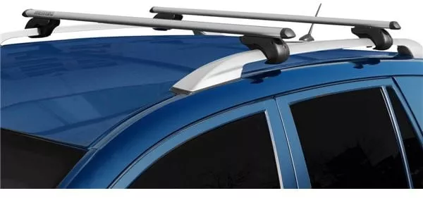 Menabo Barres Transversales De Toit Pour Dacia Sandero 2008-2012 – Noir – Installation Facile Et Design Aérodynamique