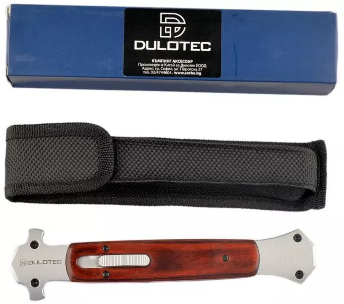 Cutit Automat Dulotec K186A - W cu buton dublu tais prindere curea