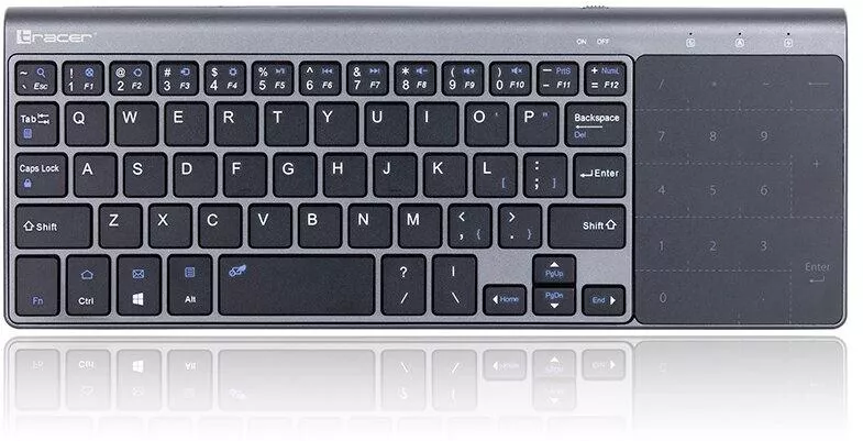 Tastatura Wireless Tracer Expert 2.4 GHz Touchpad (Gri) — imaginea 5