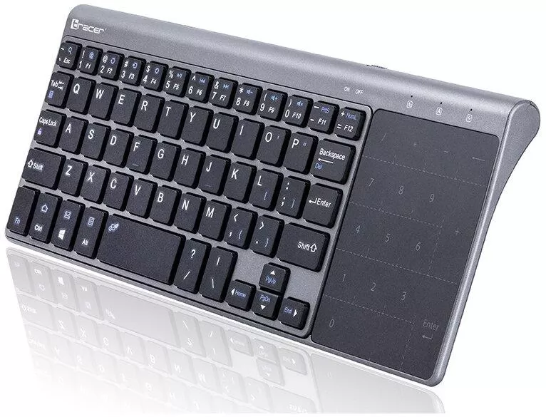 Tastatura Wireless Tracer Expert 2.4 GHz Touchpad (Gri) — imaginea 3