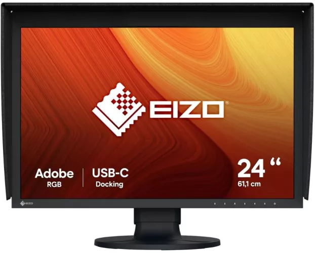 Eizo 24.1" IPS ColorEdge WUXGA (1920x1200) HDMI DisplayPort Pivot negru