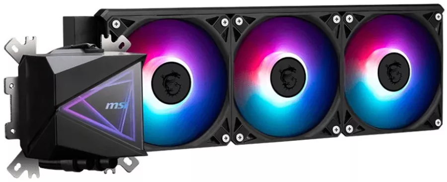 Cooler procesor lichid 360 AIO MSI RGB MAG CoreLiquid I360