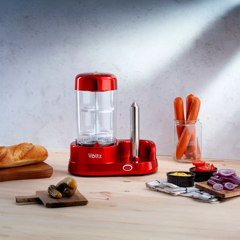 Suport hot dog cu atasament pentru 6 oua Voltz OV51984A 365W Strat