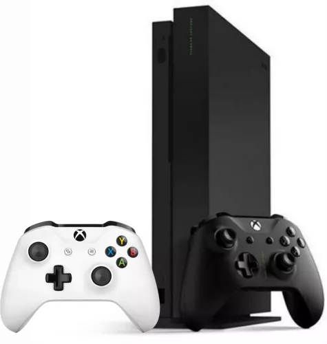 Consola Microsoft Xbox One X 1TB + 2 Controllere Xbox one x Second