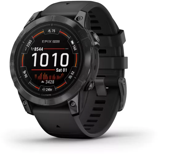 Smartwatch Garmin epix Pro Gen 2 51mm curea silicon Neagra Glass