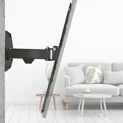 Suport TV perete Hama 220823, reglabil, 32-65", 20kg, negru — imaginea 5