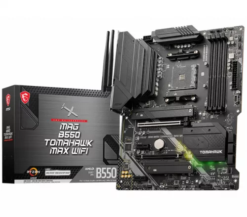 Placa de baza AM4 MSI B550 ATX DDR4 WiFi6 BT5.2 MAG TOMAHAWK MAX
