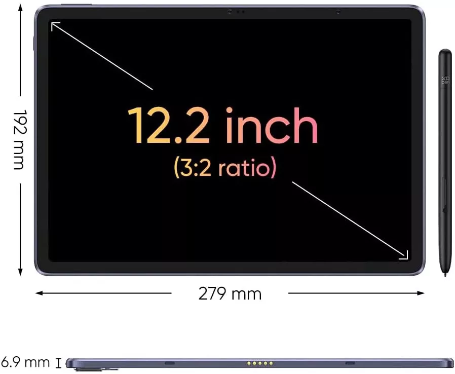 Tableta grafica XP-PEN Magic Drawing Pad 12.2 16K X3 Pro Smart