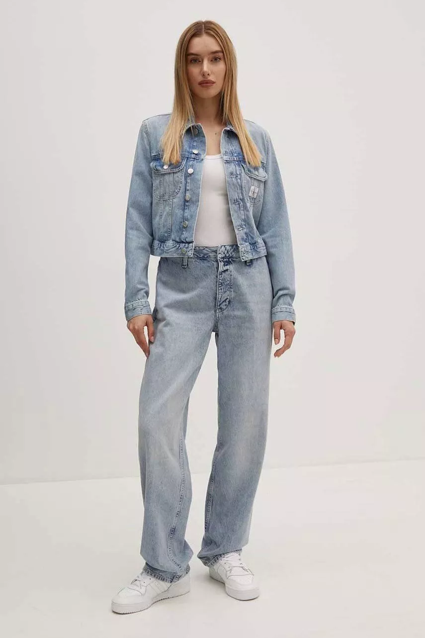 Blugi dama Calvin Klein Jeans J20J224347 Albastru 28 US aicr_953239737