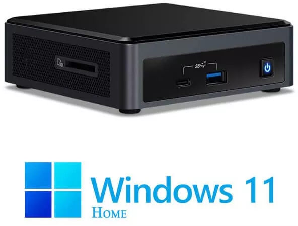 Mini PC Intel NUC NUC10i5FNK i5-10210U 16GB DDR4 256GB SSD Win 11 Home