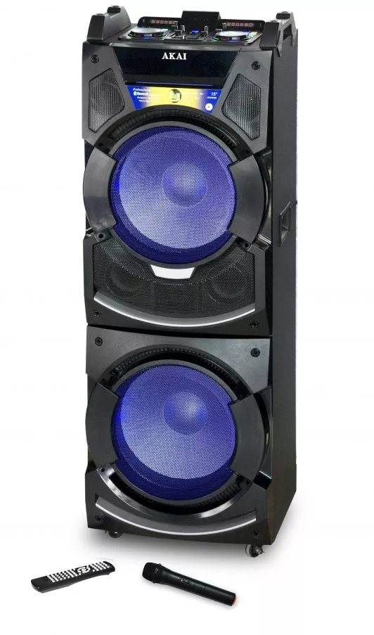 Boxa Profesionala Superbass Usb Bluetooth Afisaj Digital Telecomanda Si Joc