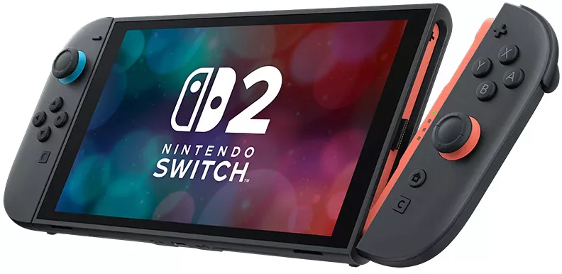 Consola Nintendo Switch 2 Light BlueLight Red JoyCon + Joc Mario