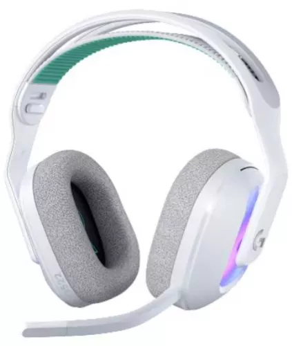 Căști gaming wireless Logitech G522 Lightspeed, 40 mm PRO-G Drivers, wireless/bluetooth, Alb 981-001550 — imaginea 5