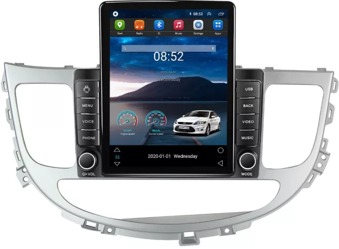 Navigatie dedicata Hyundai Rohens Genesis 2008-2013 Tesla Style ANDROID 13
