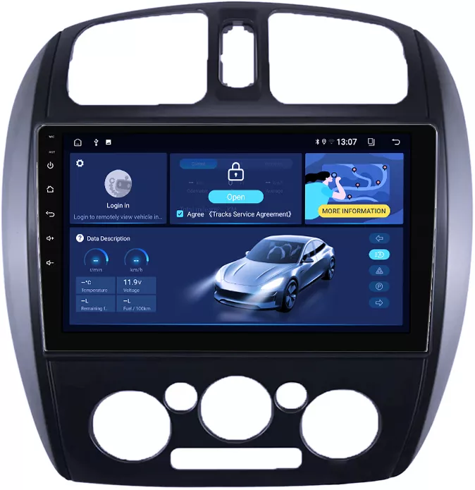 Navigatie dedicata MAZDA 323 8GB RAM 128GB ROM Octacore Platforma 7862 ...