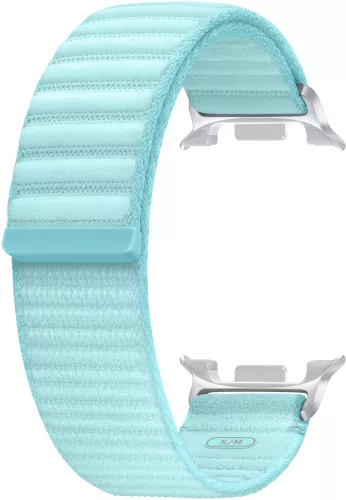 Curea Smartwatch Samsung Fabric pentru Galaxy Watch8 \/ Watch8 Classic (S\/M) Mint — imaginea 5