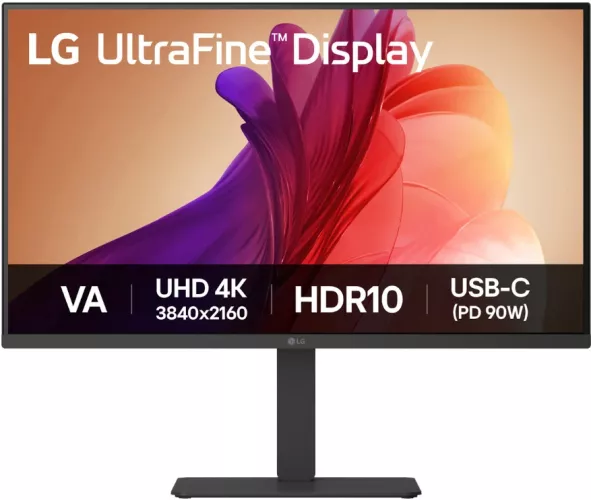 LG 31.5" VA UHD 3840x2160 HDMI DisplayPort Boxe Pivot negru