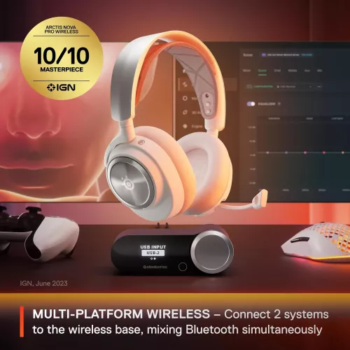 Casti Gaming Wireless STEELSERIES Arctis Nova Pro Wireless Casti Gaming Wireless STEELSERIES Arctis Nova Pro Wireless