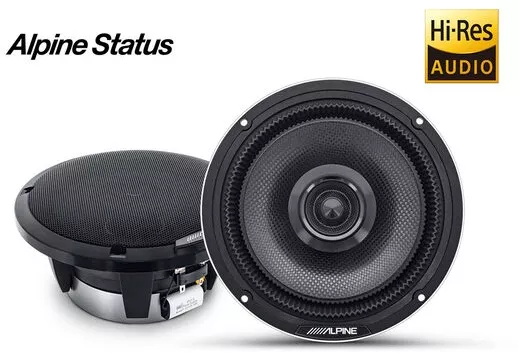 Difuzoare Coaxiale HI-RES HDZ-65 ALPINE STATUS DE 100W RMS