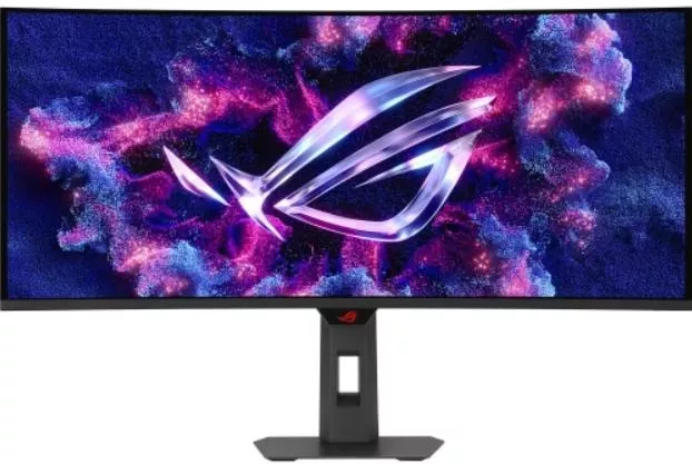 curbat Asus 34" 175Hz QD-OLED 0.03ms ROG Strix UWQHD (3440x1440) HDMI DisplayPort negru - imagine 1