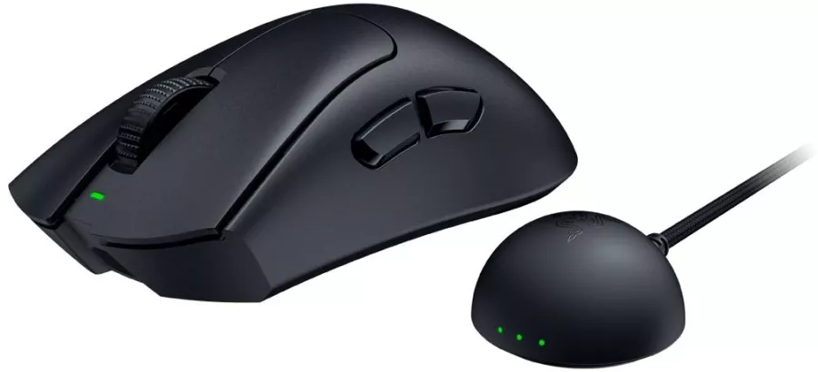 Mouse Razer DeathAdder V4 Pro 45000 DPI USB-C Wireless Negru