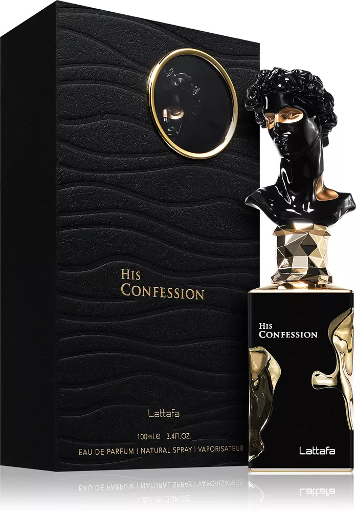 His Confession Eau de Parfum Lattafa pentru Barbati 100 ml