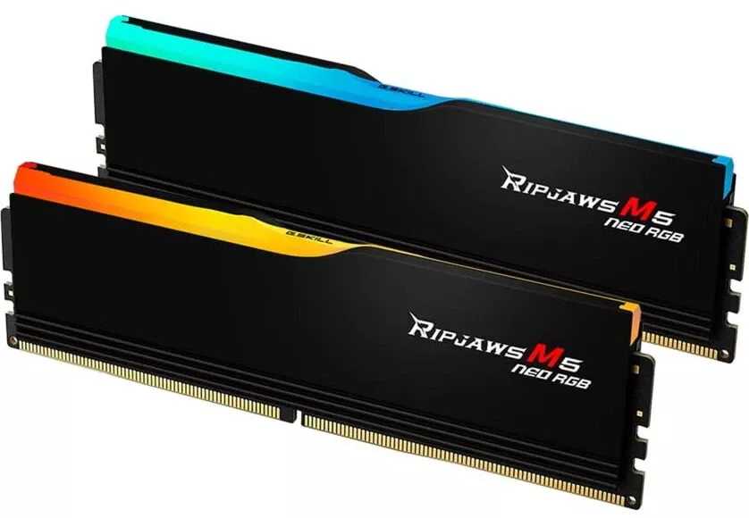 Kit RAM G.Skill DDR5 64GB 6000MHz CL32 2X32GB RGB Ripjaws M5 Neo