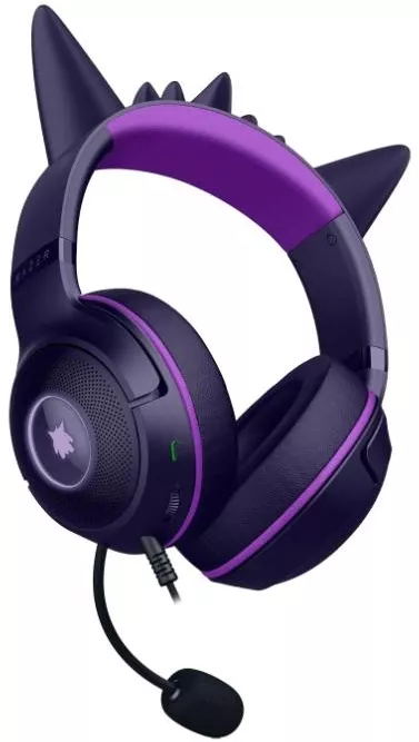 Casti Gaming Razer Kraken Kitty V2 Gengar Edition Over-Ear USB-A Chroma RGB